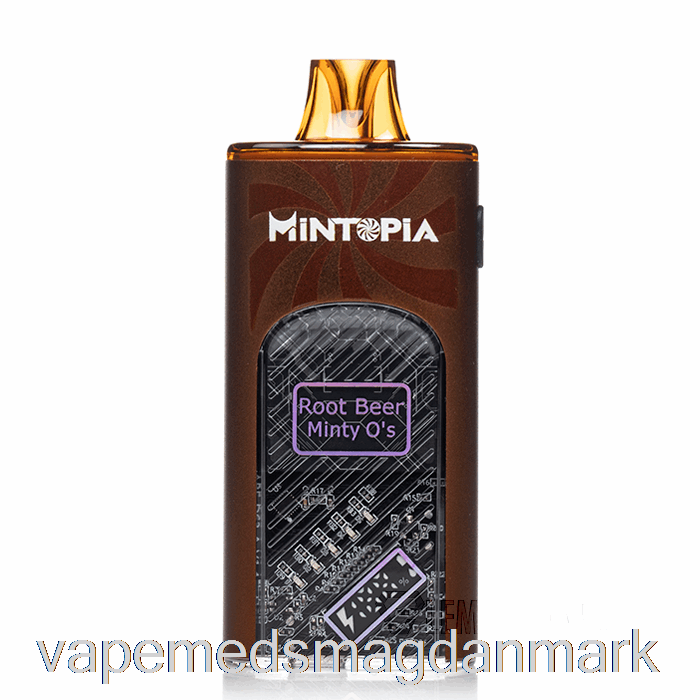 Vape Juice Mintopia Turbo 9000 Engangs Root Beer Minty O's